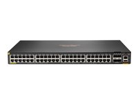 HPE Aruba Networking CX 6200F 48G Class 4 PoE 4SFP 370W TAA Switch - Switch - max. Stapelentfernung 10 km - L3 - managed - 48 x 