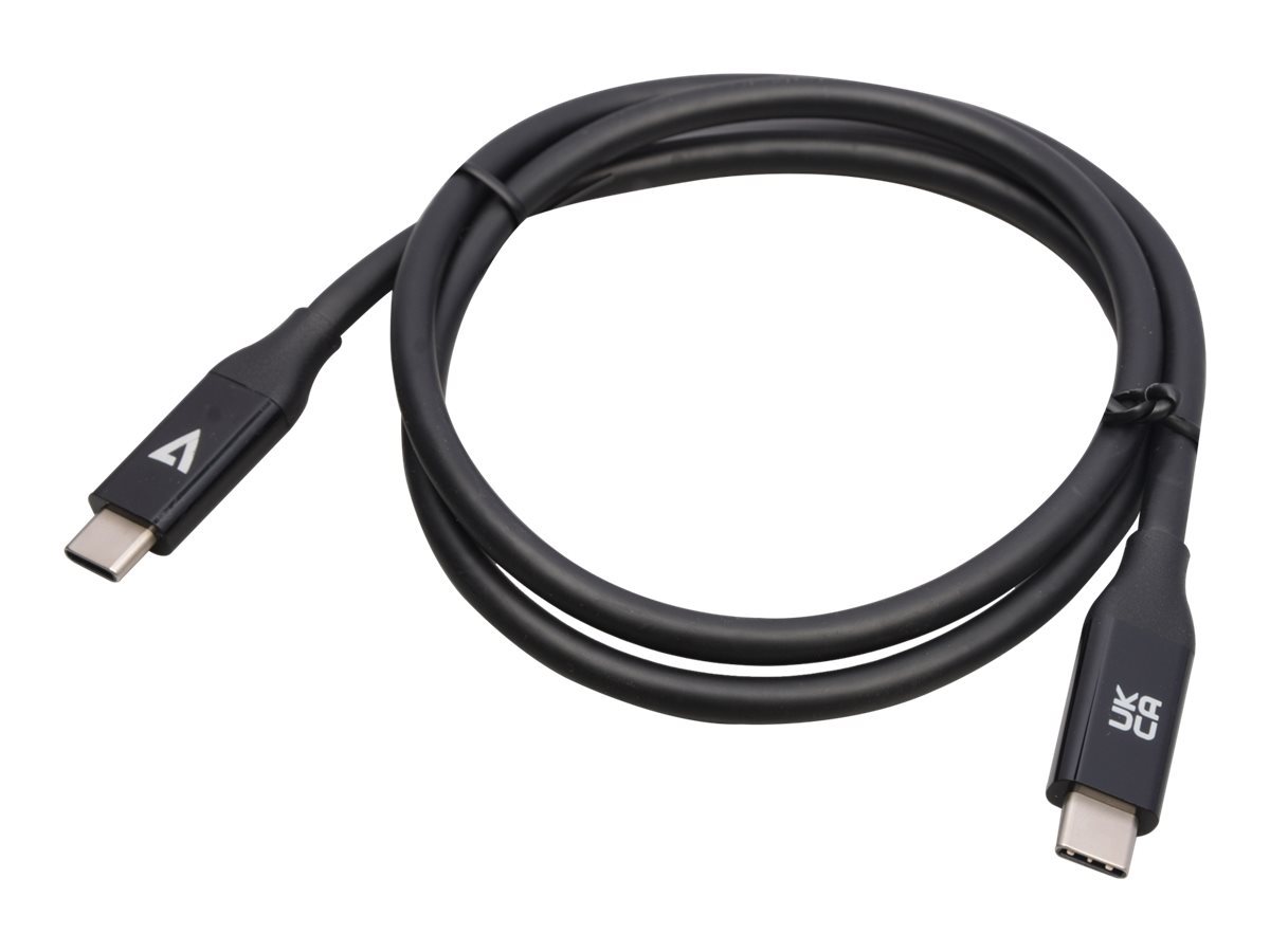V7 - USB-Kabel - USB-C (M) zu USB-C (M) - USB4 - 5 A - 80 cm