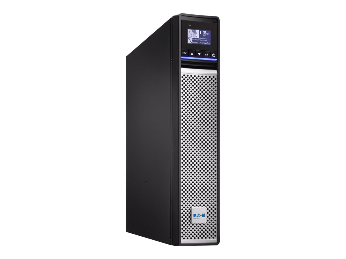 Eaton 5PX G2 - Netpack - USV (in Rack montierbar/extern) - 1500 Watt - 1500 VA - RS-232, USB, Ethernet 10/100/1000