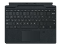 Microsoft Surface Pro Signature Keyboard mit Fingerabdruckleser - Tastatur - mit Touchpad, Beschleunigungsmesser, Surface Slim P