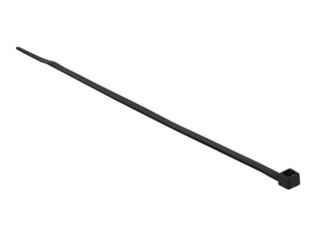 Delock - Kabelbinder - wrmebestndig - 30 cm - Schwarz (Packung mit 100)