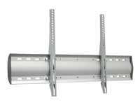 Ergotron WM - Befestigungskit (Wandplatte, 2 Klammern) - schmal - fr Flachbildschirm - Stahl, stranggepresstes Aluminium - Silb