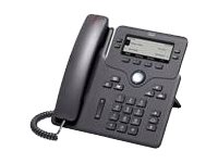 Cisco IP Phone 6851 - VoIP-Telefon - SIP, SRTP - 4 Leitungen - holzkohlefarben