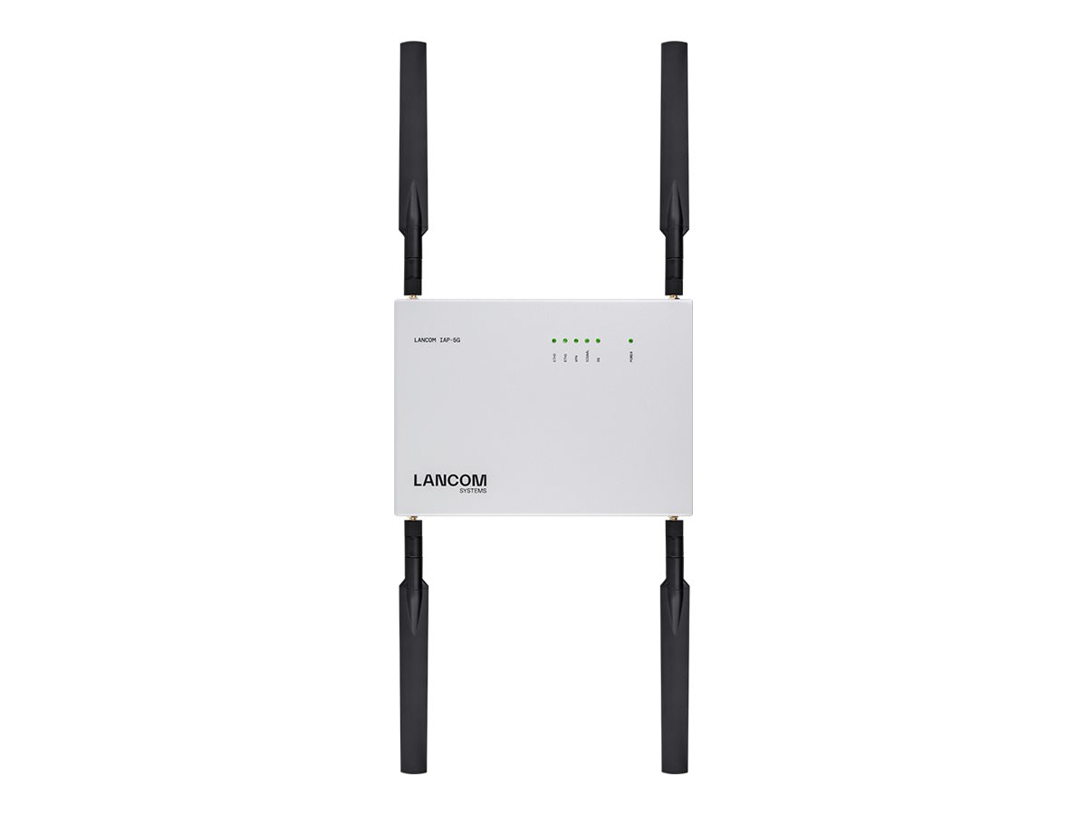 LANCOM IAP-5G - - Router - - WWAN - 1GbE - 3G, 4G, 5G - an DIN-Schiene montierbar, wandmontierbar