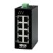 Tripp Lite Unmanaged Industrial Gigabit Ethernet Switch 8-Port - 10/100/1000 Mbps, DIN Mount - Switch - unmanaged - 8 x 10/100/1