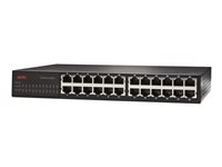 APC 24 Port 10/100 Ethernet Switch - Switch - 24 x 10/100 - an Rack montierbar - fr P/N: AR3106SP, SCL400RMJ1U, SCL500RMI1UC, S