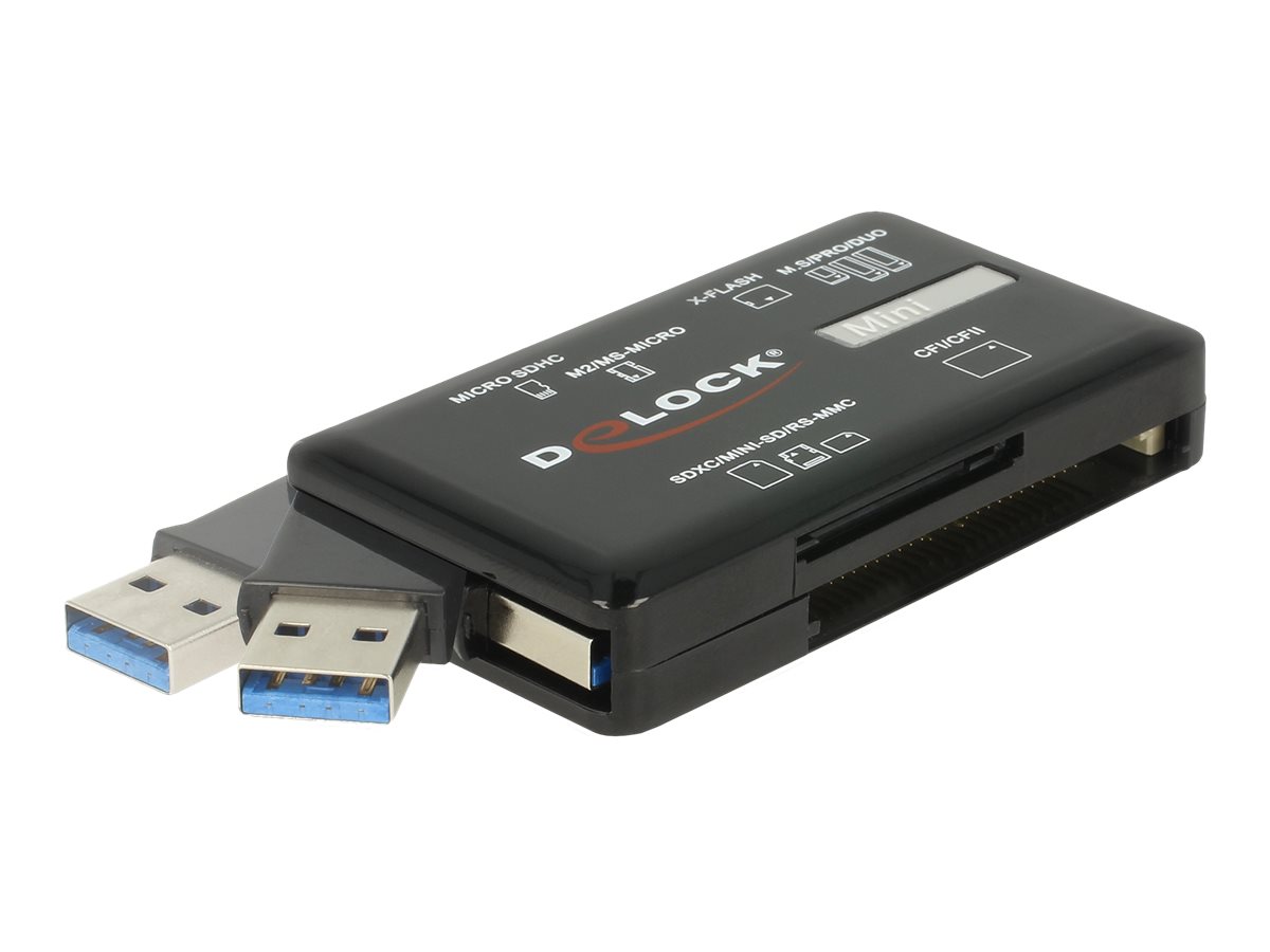 Delock - Kartenleser (Multi-Format) - USB 3.2 Gen 1