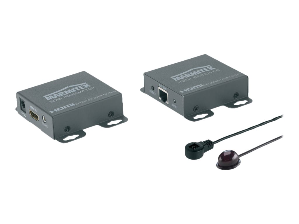 Marmitek MegaView66 (receiver & transmitter) - Video-/Audio-/Infrarot-bertrager - HDMI - bis zu 60 m