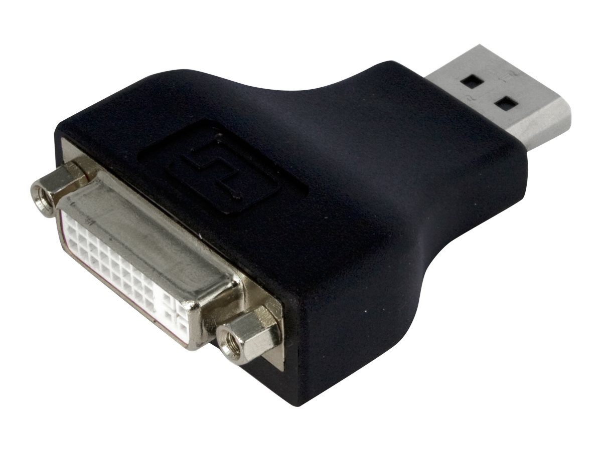 StarTech.com DisplayPort auf DVI Adapter mit bis zu 1920x1200 - DP 20Pin (Stecker) zu DVI-I 29Pin (Buchse)Video Konverter - Disp
