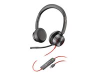 Poly Blackwire 8225 - Blackwire 8200 series - Headset - On-Ear - kabelgebunden - aktive Rauschunterdrckung