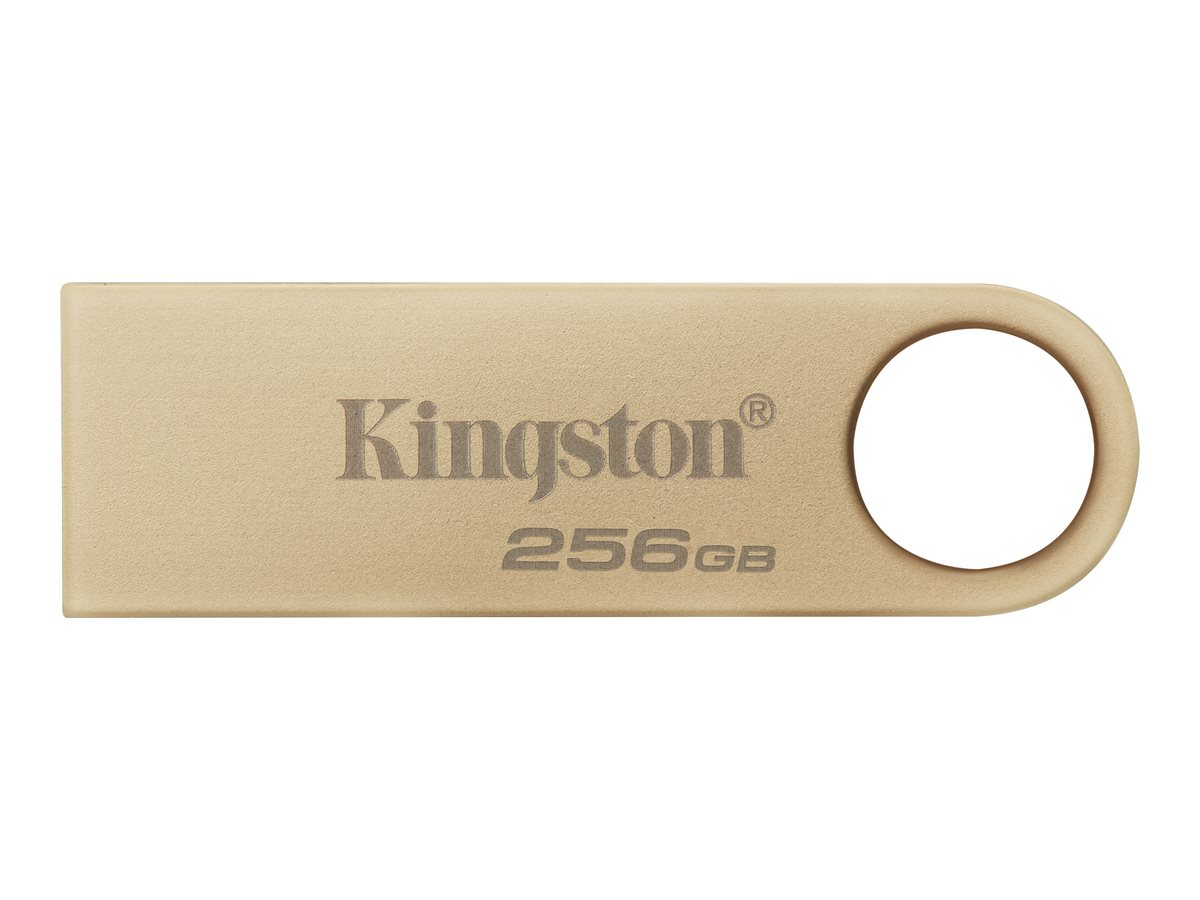 Kingston DataTraveler SE9 G3 - USB-Flash-Laufwerk - 256 GB - USB 3.2 Gen 1 - Gold