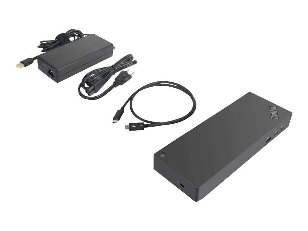Lenovo ThinkPad Thunderbolt 3 Dock Gen2 - Port Replicator - Thunderbolt 3 - 2 x HDMI, 2 x DP, Thunderbolt - GigE - 135 Watt