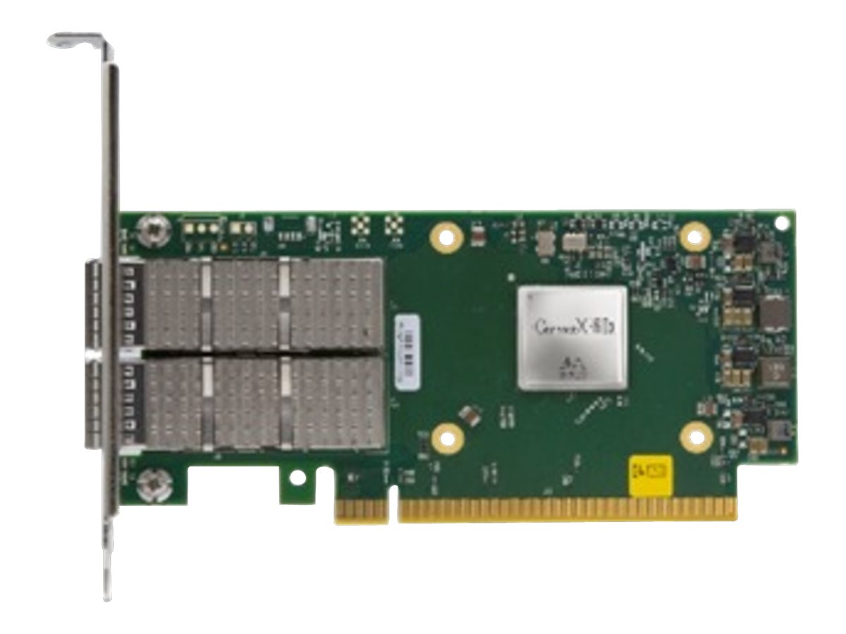 Mellanox MCX623106AS-CDAT - Netzwerkadapter - PCIe 4.0 x16 - 100 Gigabit QSFP56 x 2 - fr Edgeline e920; ProLiant DL325 Gen10, D