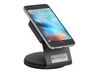Compulocks Universal EMV Smartphone Security Stand - Aufstellung - fr Mobilgerte - verriegelbar - Schwarz - Wandmontage, Schre