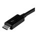 StarTech.com 1m (3.3ft) Thunderbolt 3 Cable, 20Gbps, 100W PD, 4K Video, Thunderbolt-Certified, Compatible w/ TB4/USB 3.2/Display