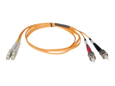 Eaton Tripp Lite Series Duplex Multimode 50/125 Fiber Patch Cable (LC/ST), 20M (65 ft.) - Patch-Kabel - ST multi-mode (M) zu LC 