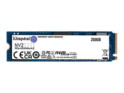 Kingston NV2 - SSD - 250 GB - intern - M.2 2280 - PCIe 4.0 x4 (NVMe)