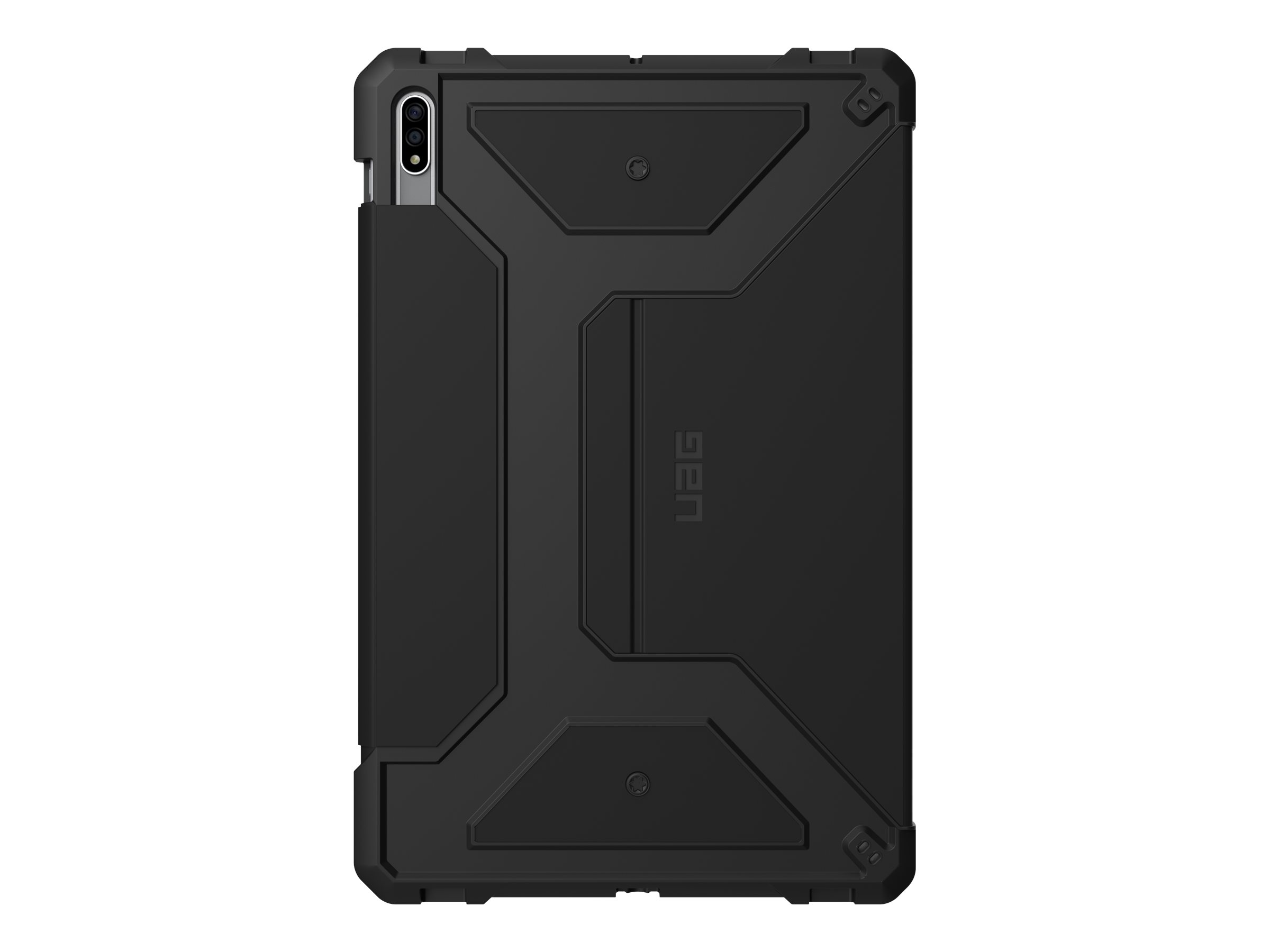 UAG Case for Samsung Galaxy Tab S8 Plus (12.4-in)(SM-X800 & SM-X806) - Metropolis SE Black - Flip-Hülle für Tablet - Schwarz - 1