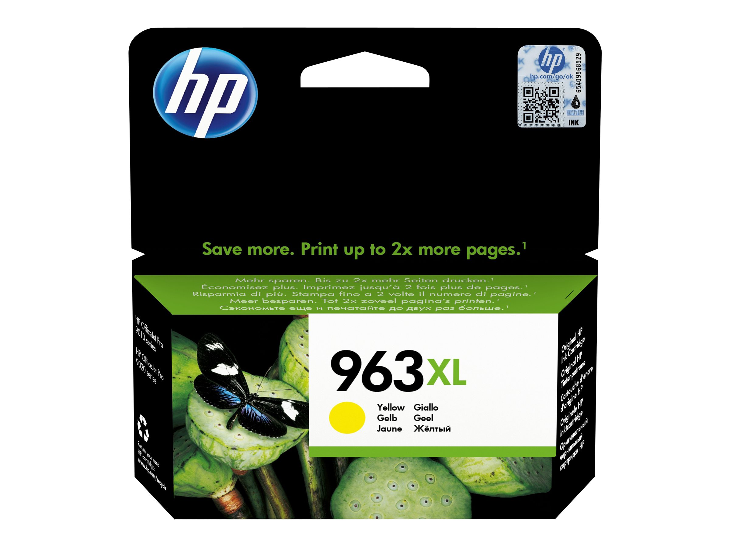 HP 963XL - 22.92 ml - Hohe Ergiebigkeit - Gelb - original - Tintenpatrone