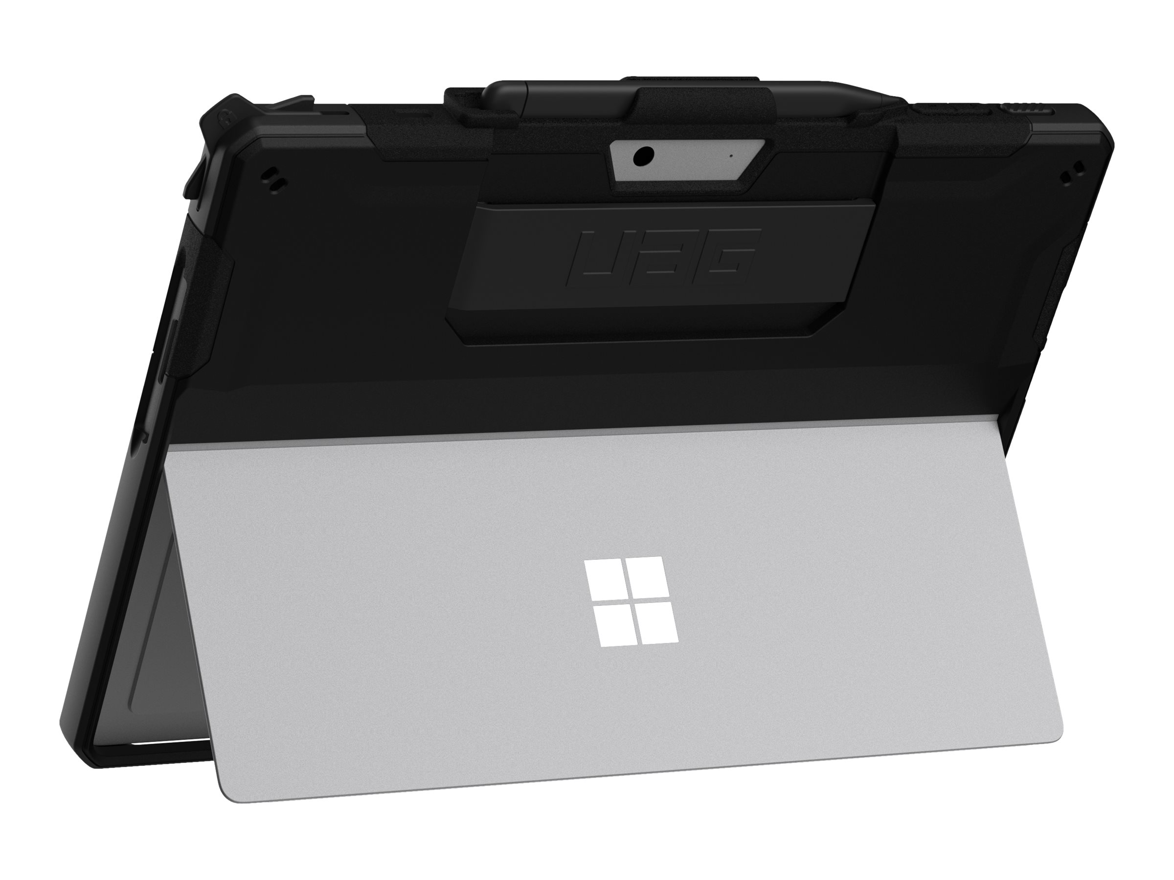 UAG Scout Series Rugged Surface Pro 9 Scout Series w/ Handstrap - Bulk Poly Bag- Black - Hintere Abdeckung fr Tablet - Schwarz 