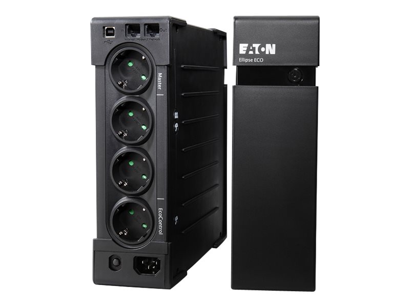 Eaton Ellipse ECO 650 USB DIN - USV (in Rack montierbar/extern) - Wechselstrom 230 V - 400 Watt - 650 VA - USB