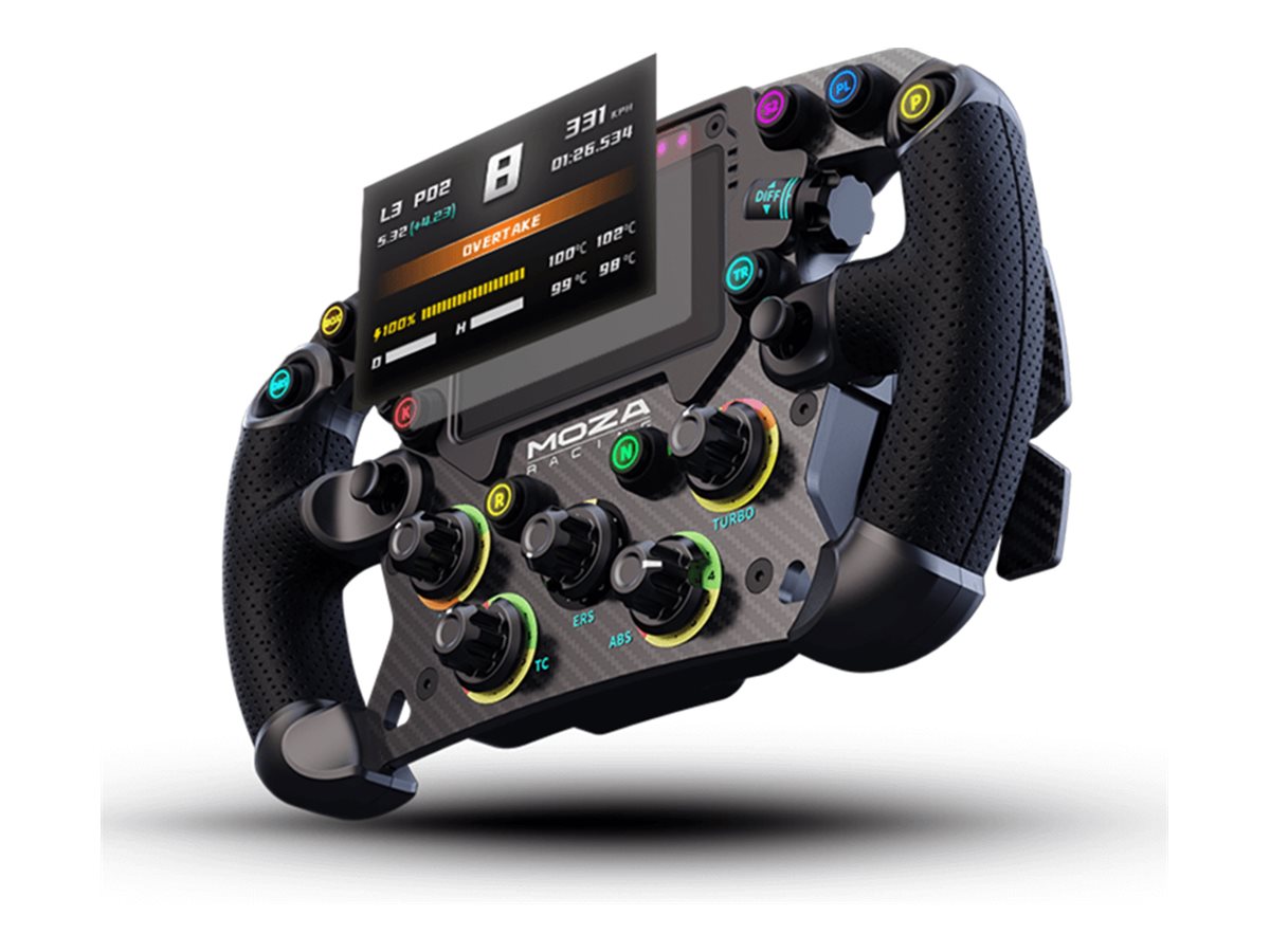 Moza Racing FSR - Lenkrad - 10 Tasten - kabellos, kabelgebunden - fr PC