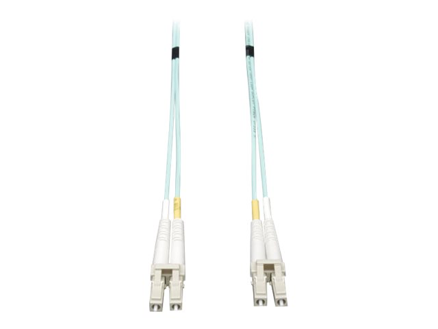 Eaton Tripp Lite Series 10Gb Duplex Multimode 50/125 OM3 LSZH Fiber Patch Cable (LC/LC) - Aqua, 3M (10 ft.) - Patch-Kabel - LC M