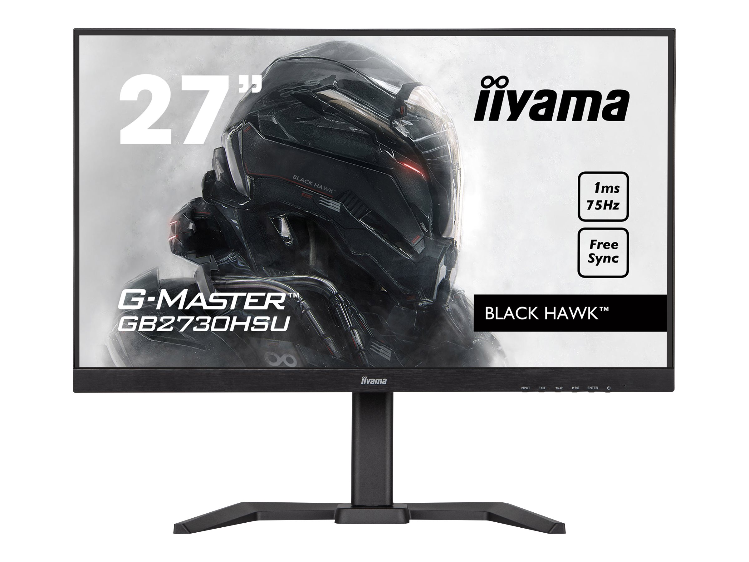iiyama G-MASTER Black Hawk GB2730HSU-B5 - LED-Monitor - 68.6 cm (27