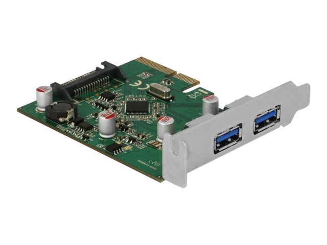Delock - USB-Adapter - PCIe 3.0 x4 Low-Profile - USB 3.1 Gen 2 x 2