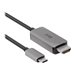Club 3D - Adapterkabel - 24 pin USB-C mnnlich zu HDMI mnnlich - 3 m - aktiv, Support von 4K 120 Hz, untersttzt 8K 60 Hz (7680