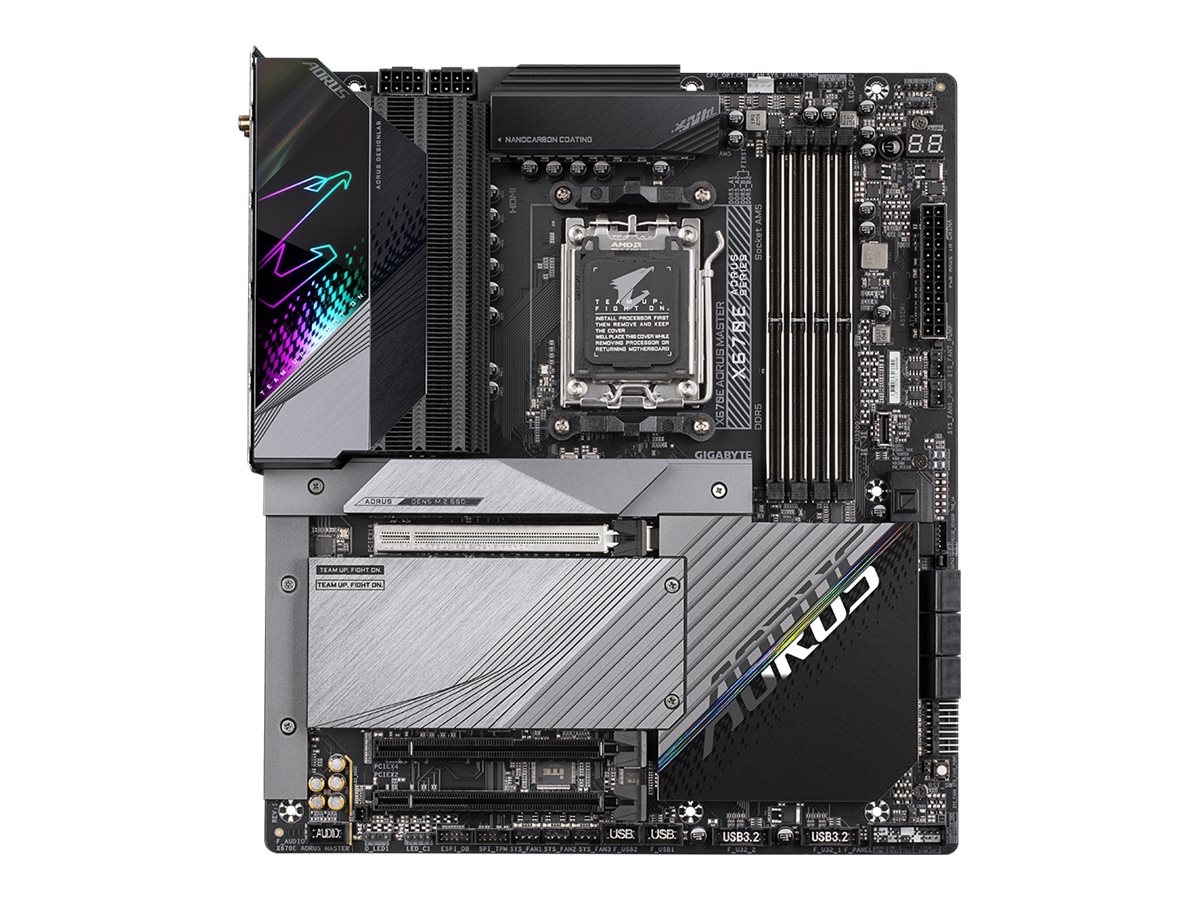Gigabyte X670E AORUS MASTER - 1.0 - Motherboard - E-ATX - Socket AM5 - AMD X670 Chipsatz