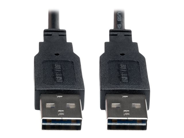 Eaton Tripp Lite Series Universal Reversible USB 2.0 Cable (Reversible A to Reversible A M/M), 6 ft. (1.83 m) - USB-Kabel - USB 