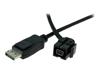 Bachmann - DisplayPort-Adapter - Mini DisplayPort (M) - 50 cm - Schwarz
