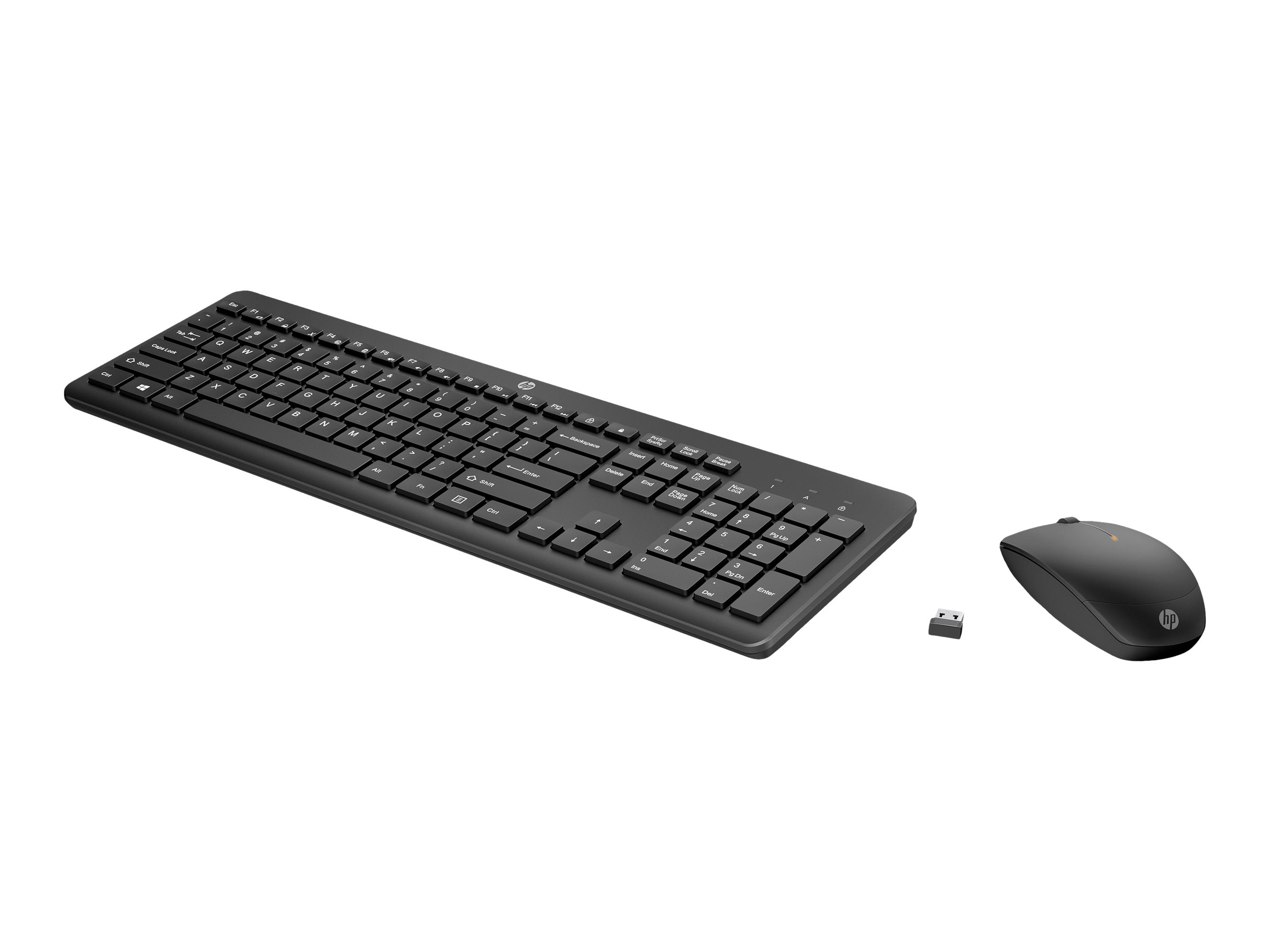 HP 235 - Tastatur-und-Maus-Set - kabellos - GB - fr Elite Mobile Thin Client mt645 G7; Pro Mobile Thin Client mt440 G3; ZBook F