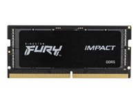 Kingston FURY Impact - DDR5 - Modul - 16 GB - SO DIMM 262-PIN - 4800 MHz / PC5-38400