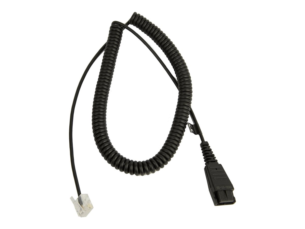 Jabra - Headset-Kabel - Quick Disconnect zu RJ-45 - fr Siemens OpenStage