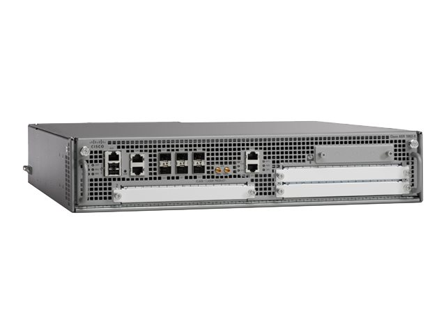 Cisco ASR 1002-X VPN Bundle - Router - GigE - Luftstrom von vorne nach hinten - an Rack montierbar