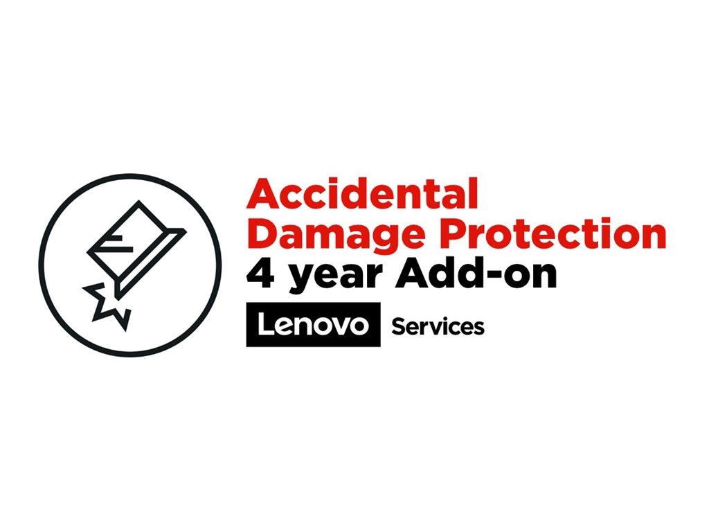 Lenovo Accidental Damage Protection - Abdeckung fr Unfallschden - 4 Jahre - fr ThinkPad C14 Gen 1 Chromebook; L13 Yoga Gen 4;