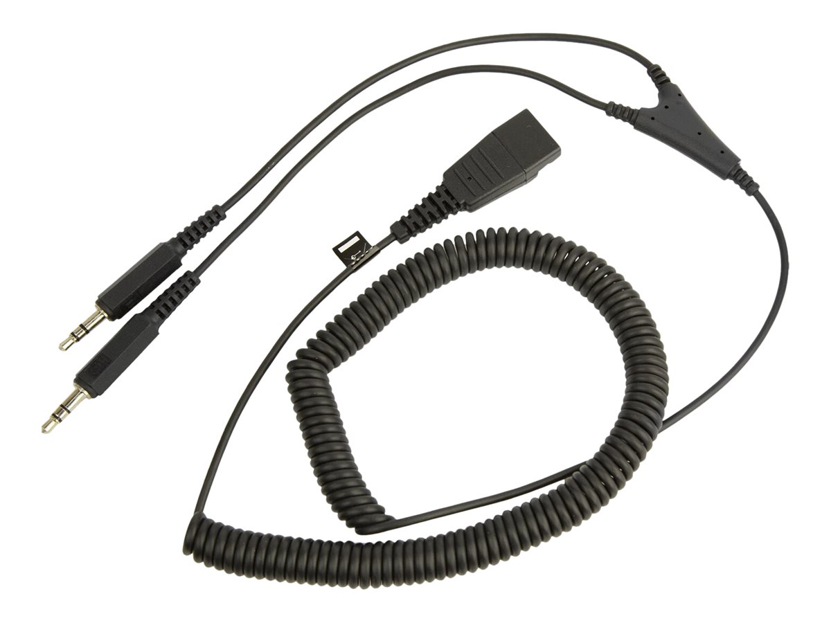 Jabra - Headset-Kabel - Mini-Stecker mnnlich zu Quick Disconnect mnnlich - 2 m