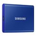 Samsung T7 MU-PC2T0H - SSD - verschlsselt - 2 TB - extern (tragbar) - USB 3.2 Gen 2 (USB-C Steckverbinder)
