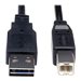 Eaton Tripp Lite Series Universal Reversible USB 2.0 Cable (Reversible A to B M/M), 6 ft. (1.83 m) - USB-Kabel - USB Typ B (M) z