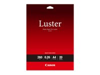 Canon Photo Paper Pro Luster LU-101 - Glanz - 260 Mikron - A4 (210 x 297 mm) - 260 g/m - 20 Blatt Fotopapier