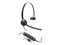 Poly EncorePro HW545 - Headset - On-Ear - konvertierbar - kabelgebunden - USB