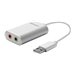 Lindy USB Type A to Audio Converter - Soundkarte - Stereo - USB