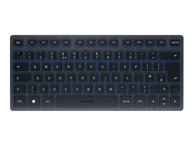 CHERRY KW 7100 Mini - Tastatur - kabellos - Bluetooth 5.1 - QWERTY - GB