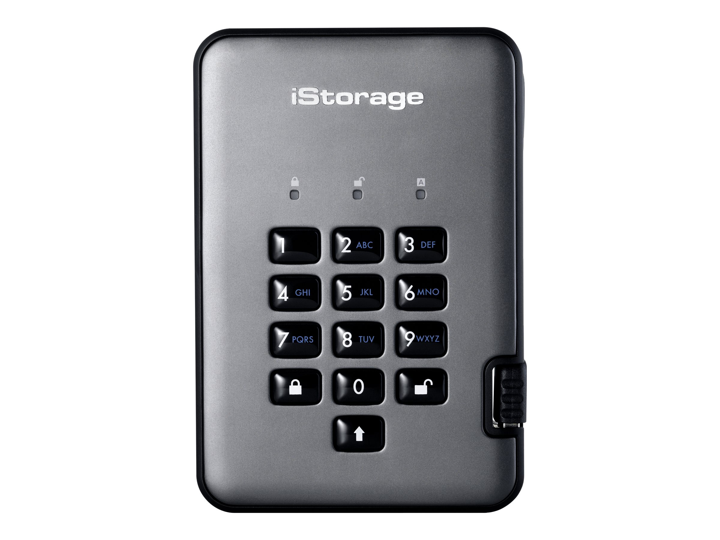 iStorage diskAshur PRO² - SSD - verschlüsselt - 8 TB - extern (tragbar) - USB 3.1