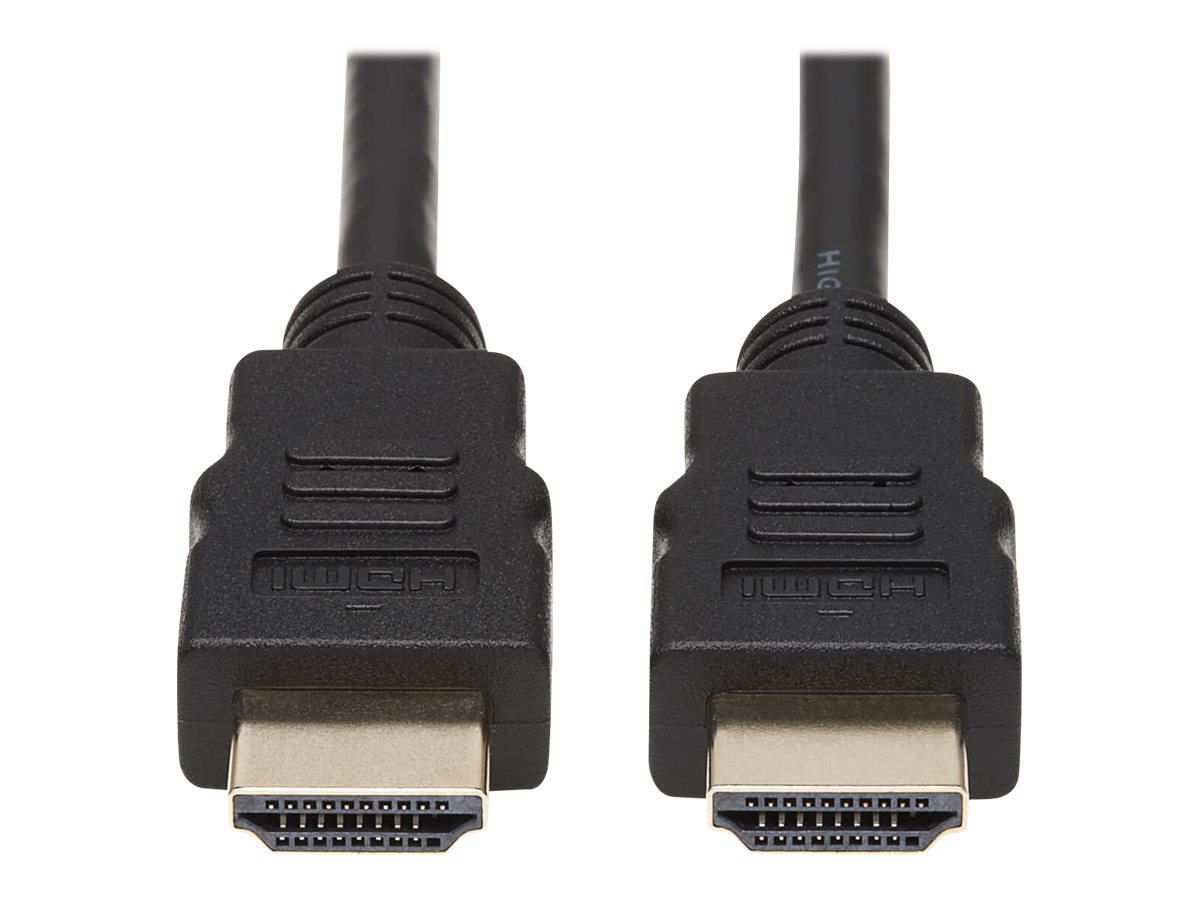 Eaton Tripp Lite Series High-Speed HDMI Cable, Digital Video with Audio, UHD 4K (M/M), Black, 10 ft. (3.05 m) - HDMI-Kabel - HDM