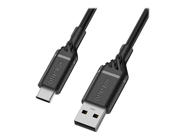 OtterBox Standard - USB-Kabel - 24 pin USB-C (M) zu USB (M) - USB 2.0 - 3 A - 2 m