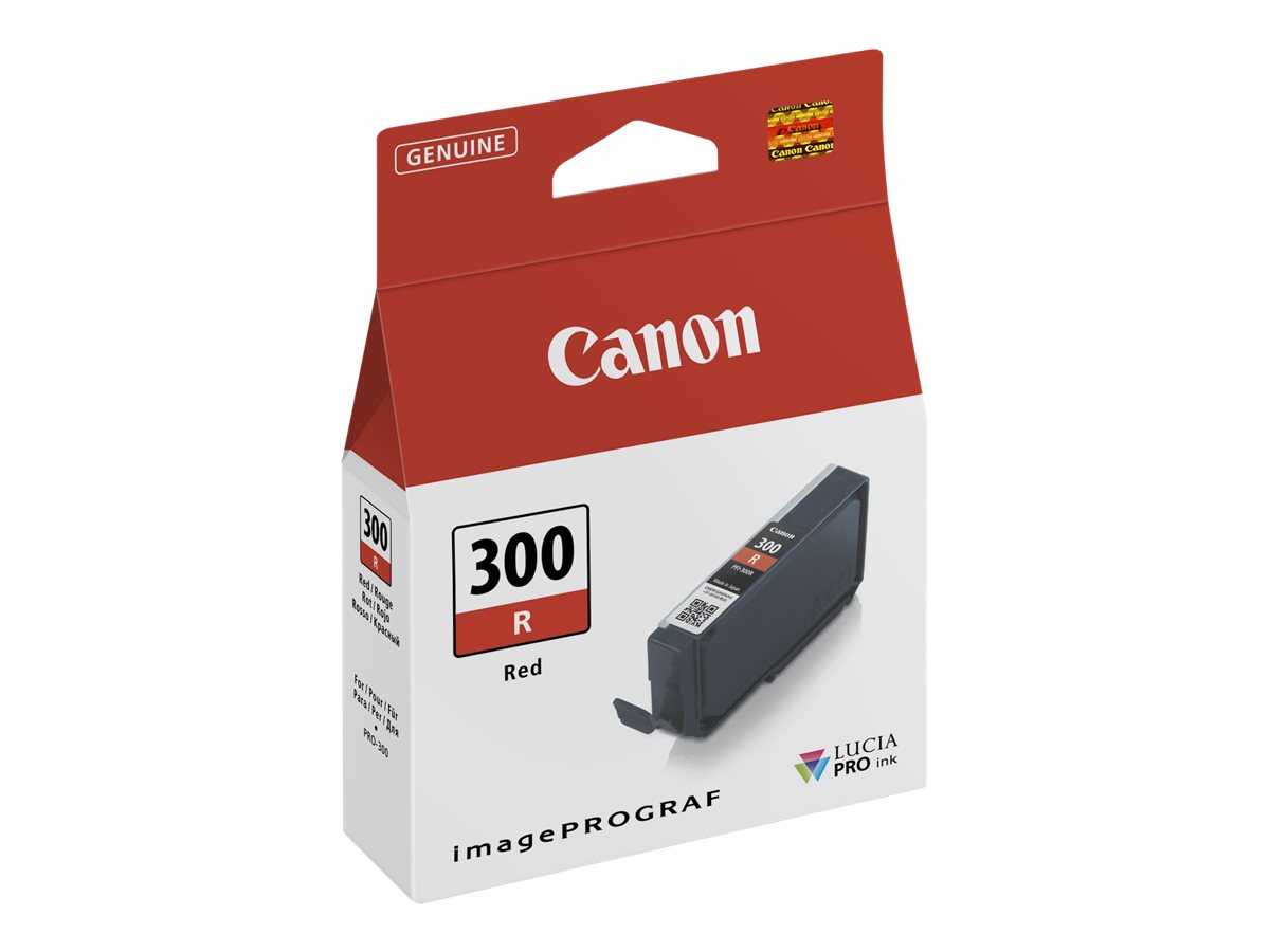 Canon PFI-300 R - Rot - Original - Tintenbehlter - fr imagePROGRAF PRO-300