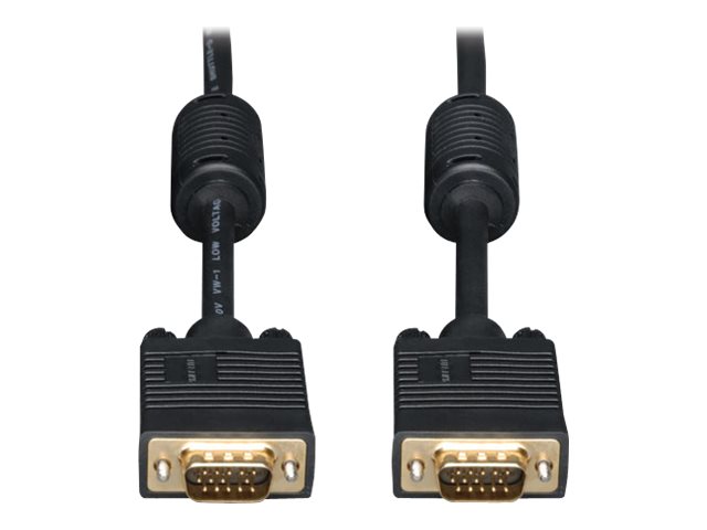 Eaton Tripp Lite Series VGA High-Resolution RGB Coaxial Cable (HD15 M/M), 25 ft. (7.62 m) - VGA-Kabel - HD-15 (VGA) (M) zu HD-15